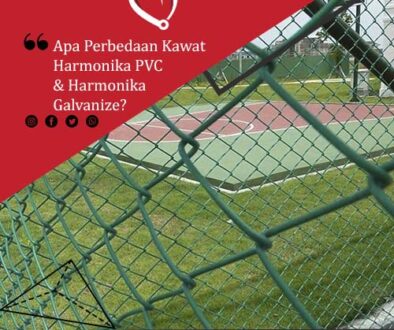 Apa Perbedaan Kawat Harmonika PVC & Harmonika Galvanize